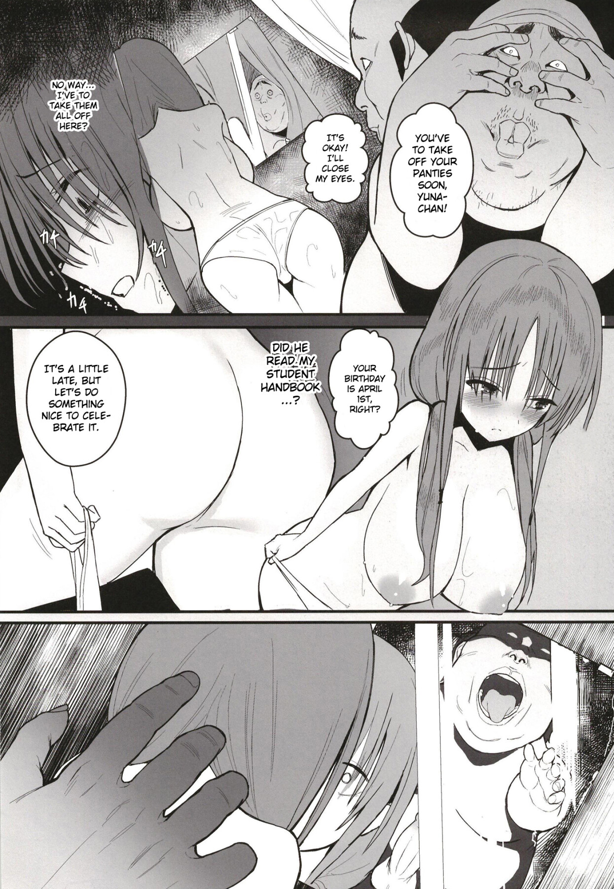 Hentai Manga Comic-Yuna's loss-Read-11